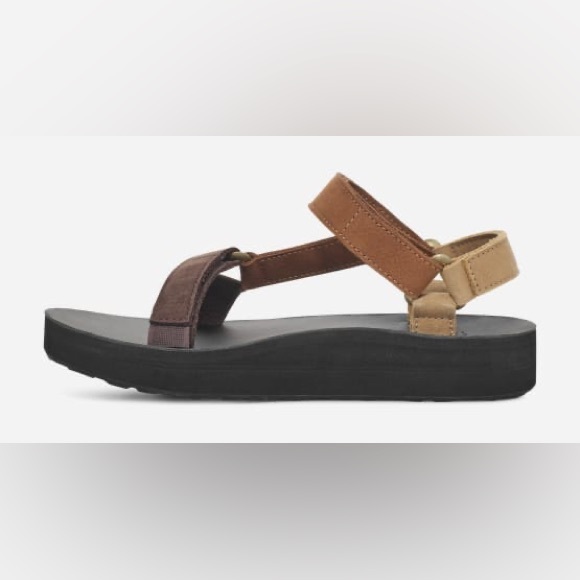 Brown Multi Leather Teva Midform Universal Leather - Picture 3 of 4